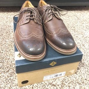 sperry annapolis wingtip